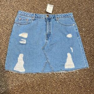 Divided by H&M blue Jean denim skirt size 10